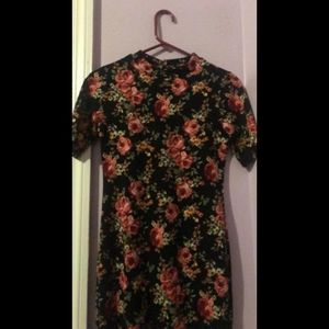 Mini floral dress